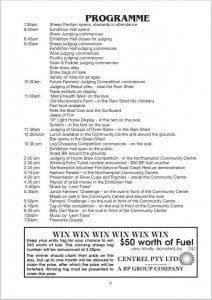 northampton-show-program